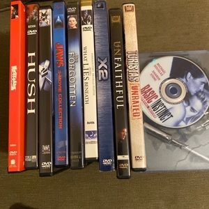 Ten Thriller DVD’s